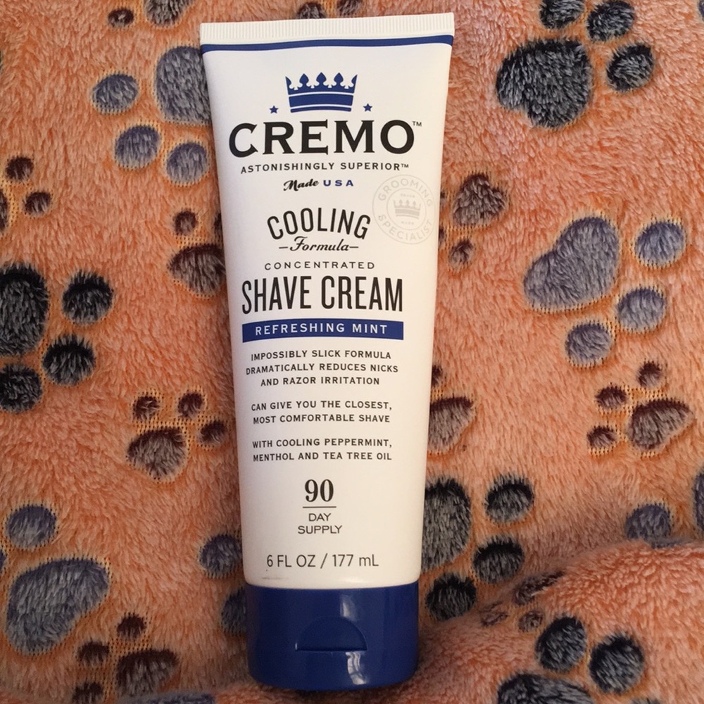 CREMO Cooling formula concentrated shave Cream Refreshing Mint